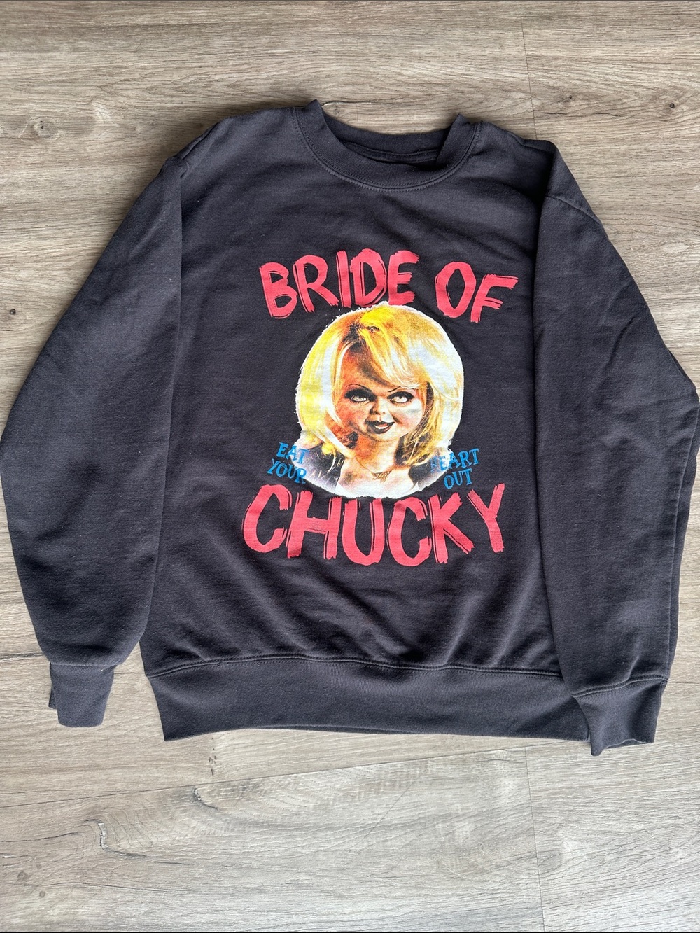 Universal Studios Bride of Chucky Graphic Sweatshirt S